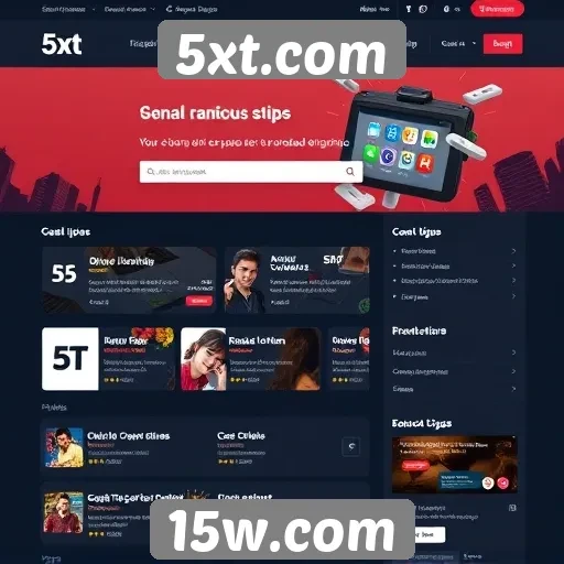 Interface do 5xt.com melhora experiência do usuário